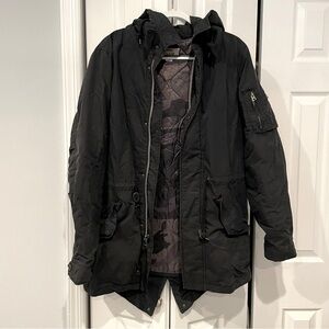 USED - ALPHA INDUSTRIES — LONG JACKET